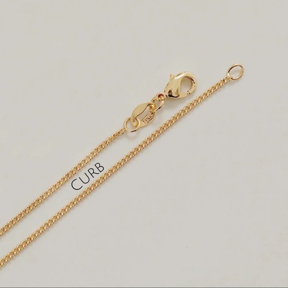 Large Virgin Mary Necklace | 18k Gold Filled - Picture 4 of 5